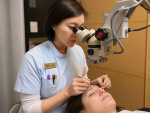 Eye Exam in Korea